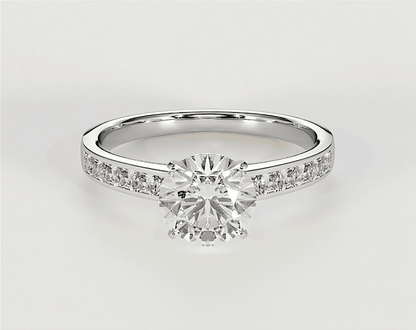Harriet - Round - Engagement Rings - Ramzi & Co.®