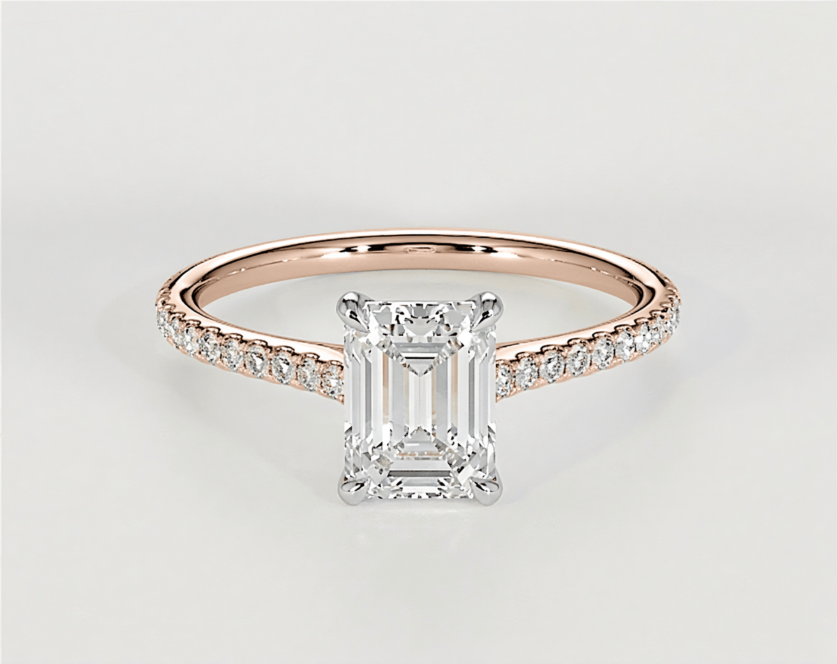 Hazel - Emerald - Engagement Rings - Ramzi & Co.®