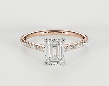 Hazel - Emerald - Engagement Rings - Ramzi & Co.®