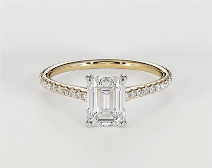 Hazel - Emerald - Engagement Rings - Ramzi & Co.®