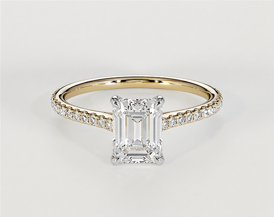 Hazel - Emerald - Engagement Rings - Ramzi & Co.®