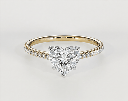 Hazel - Heart - Engagement Rings - Ramzi & Co.®