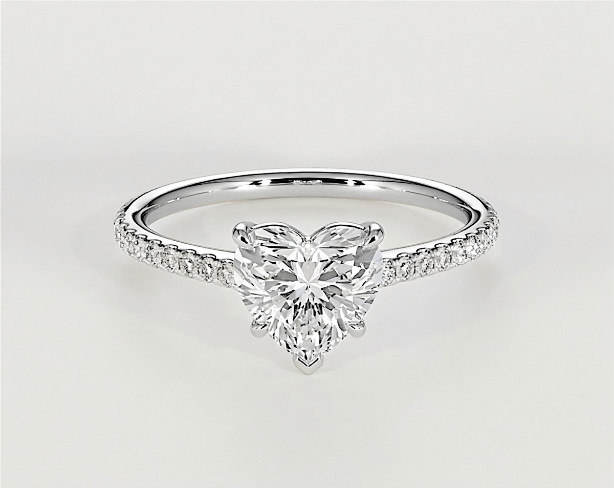 Hazel - Heart - Engagement Rings - Ramzi & Co.®