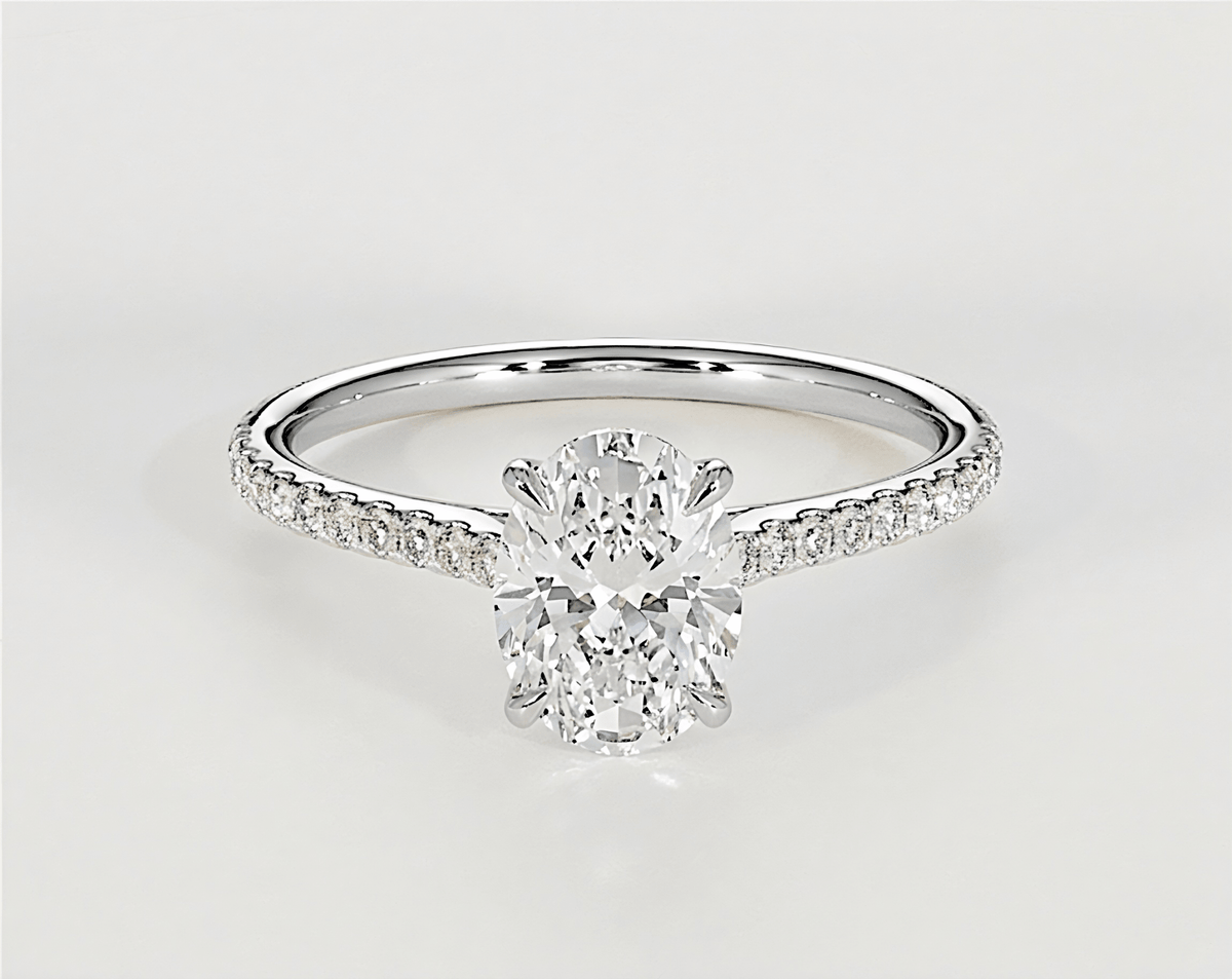 Hazel - Oval - Engagement Rings - Ramzi & Co.®