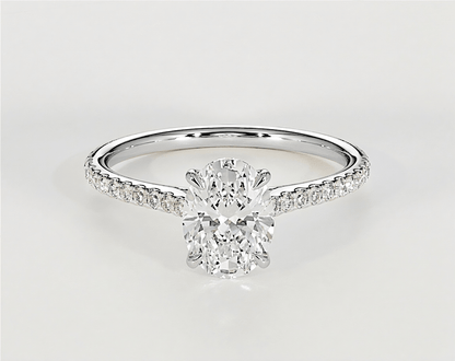 Hazel - Oval - Engagement Rings - Ramzi & Co.®