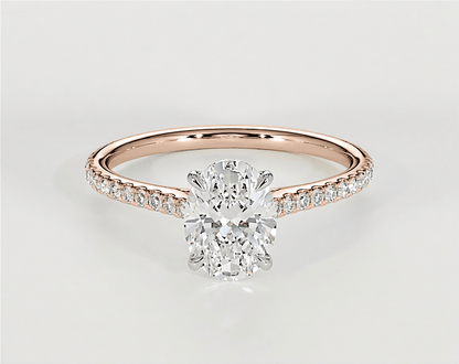 Hazel - Oval - Engagement Rings - Ramzi & Co.®