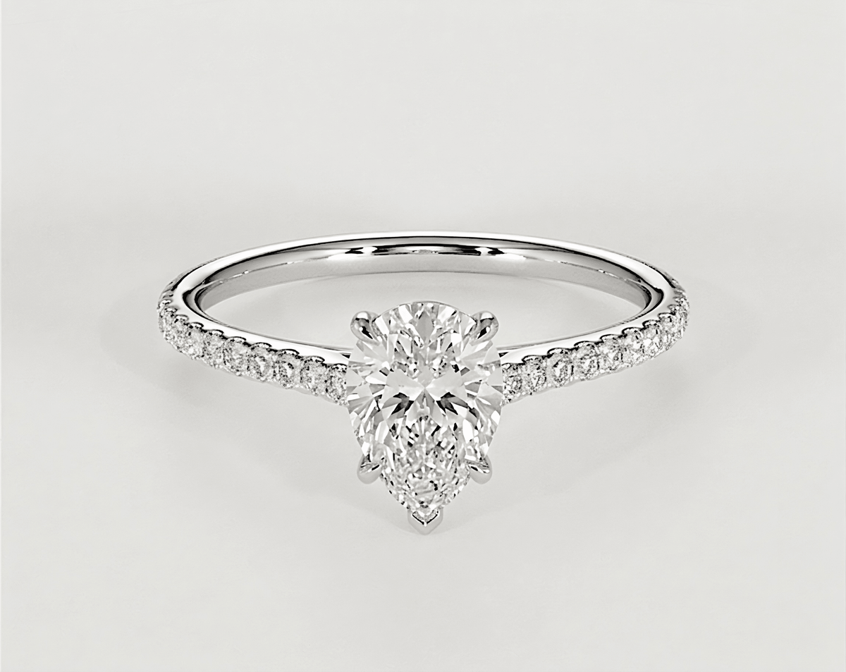 Hazel - Pear - Engagement Rings - Ramzi & Co.®