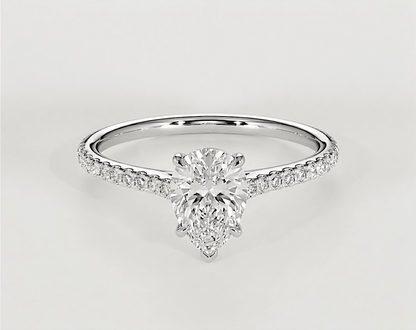 Hazel - Pear - Engagement Rings - Ramzi & Co.®