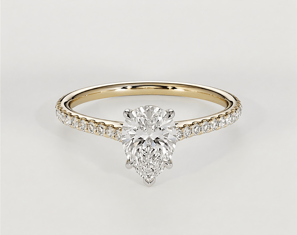 Hazel - Pear - Engagement Rings - Ramzi & Co.®