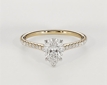 Hazel - Pear - Engagement Rings - Ramzi & Co.®