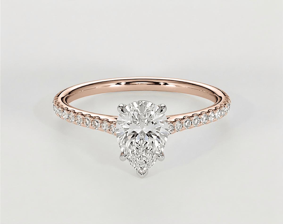 Hazel - Pear - Engagement Rings - Ramzi & Co.®