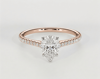 Hazel - Pear - Engagement Rings - Ramzi & Co.®