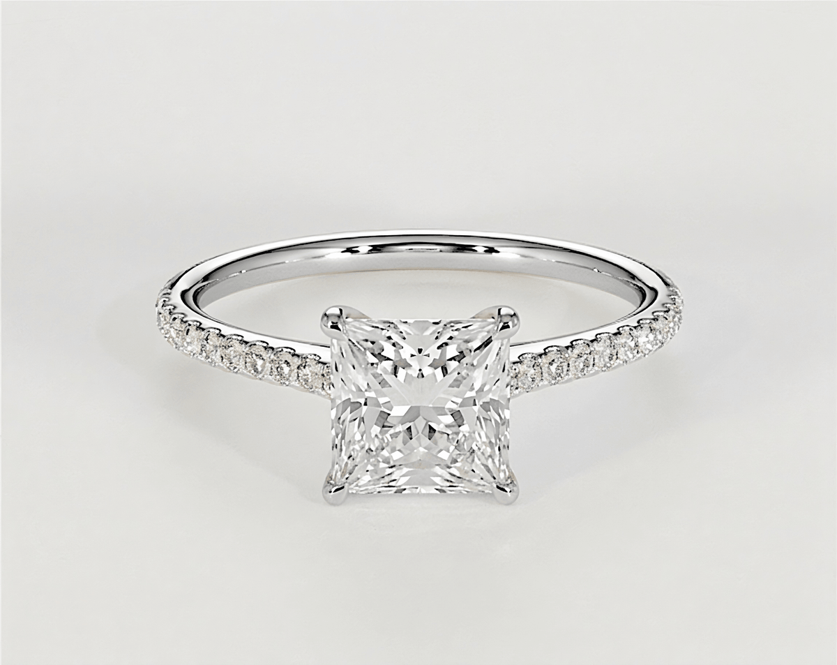 Hazel - Princess - Engagement Rings - Ramzi & Co.®