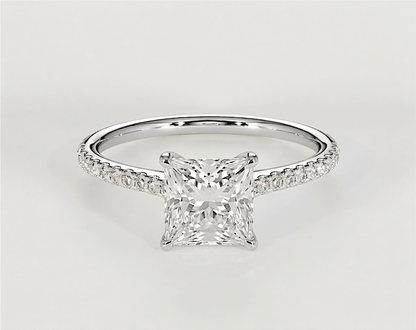 Hazel - Princess - Engagement Rings - Ramzi & Co.®