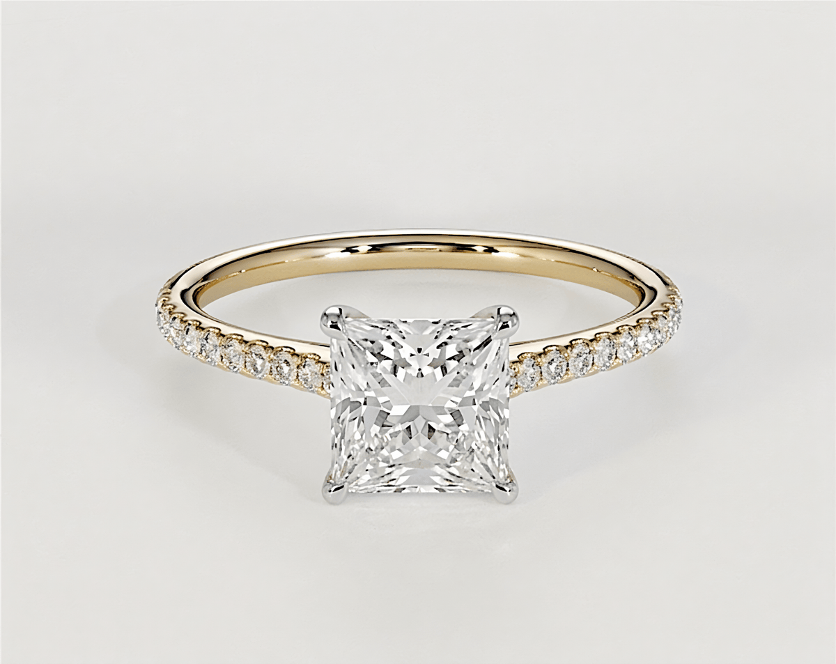 Hazel - Princess - Engagement Rings - Ramzi & Co.®