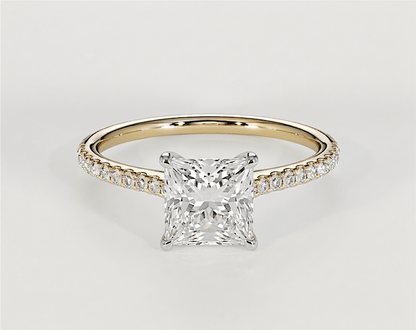 Hazel - Princess - Engagement Rings - Ramzi & Co.®