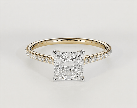 Hazel - Princess - Engagement Rings - Ramzi & Co.®