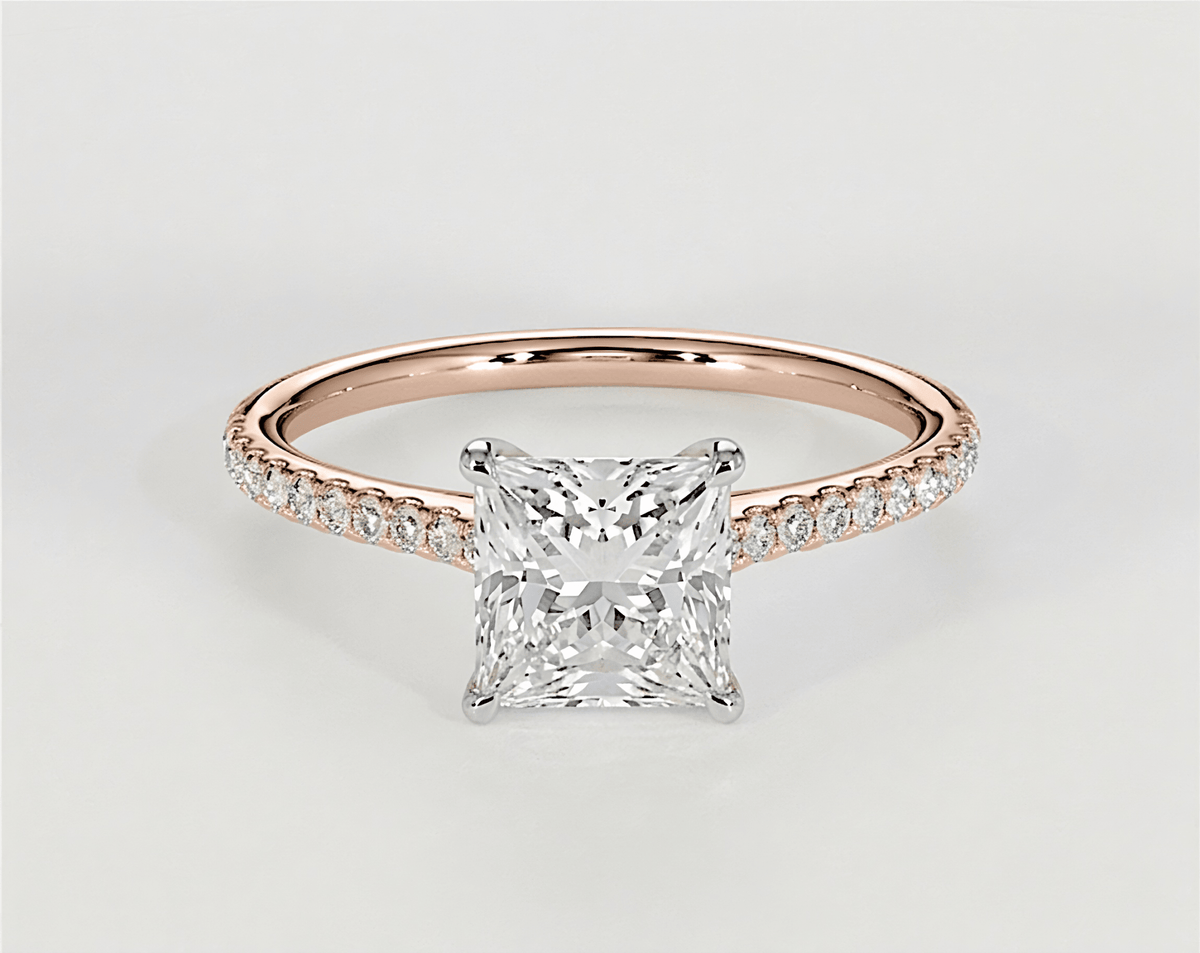 Hazel - Princess - Engagement Rings - Ramzi & Co.®