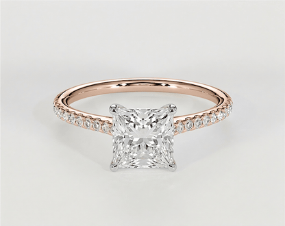 Hazel - Princess - Engagement Rings - Ramzi & Co.®