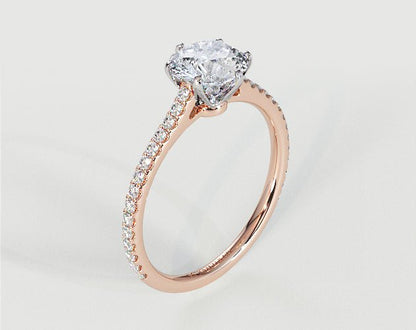 Hazel - Radiant - Engagement Rings - Ramzi & Co.®
