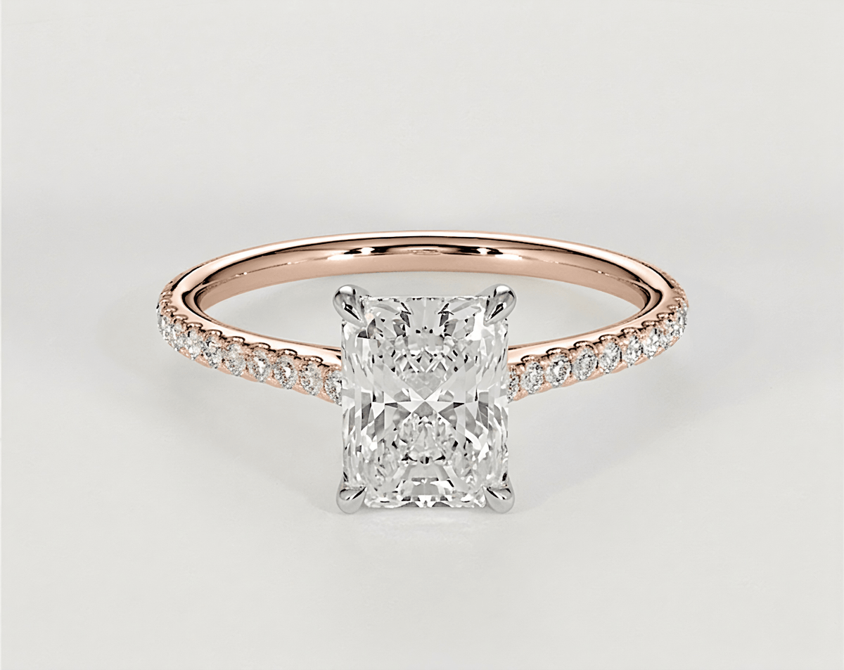 Hazel - Radiant - Engagement Rings - Ramzi & Co.®