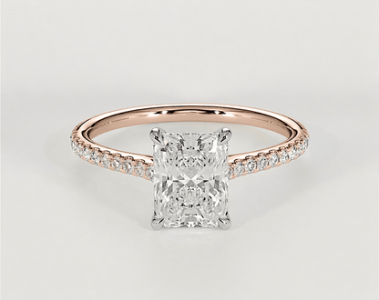 Hazel - Radiant - Engagement Rings - Ramzi & Co.®