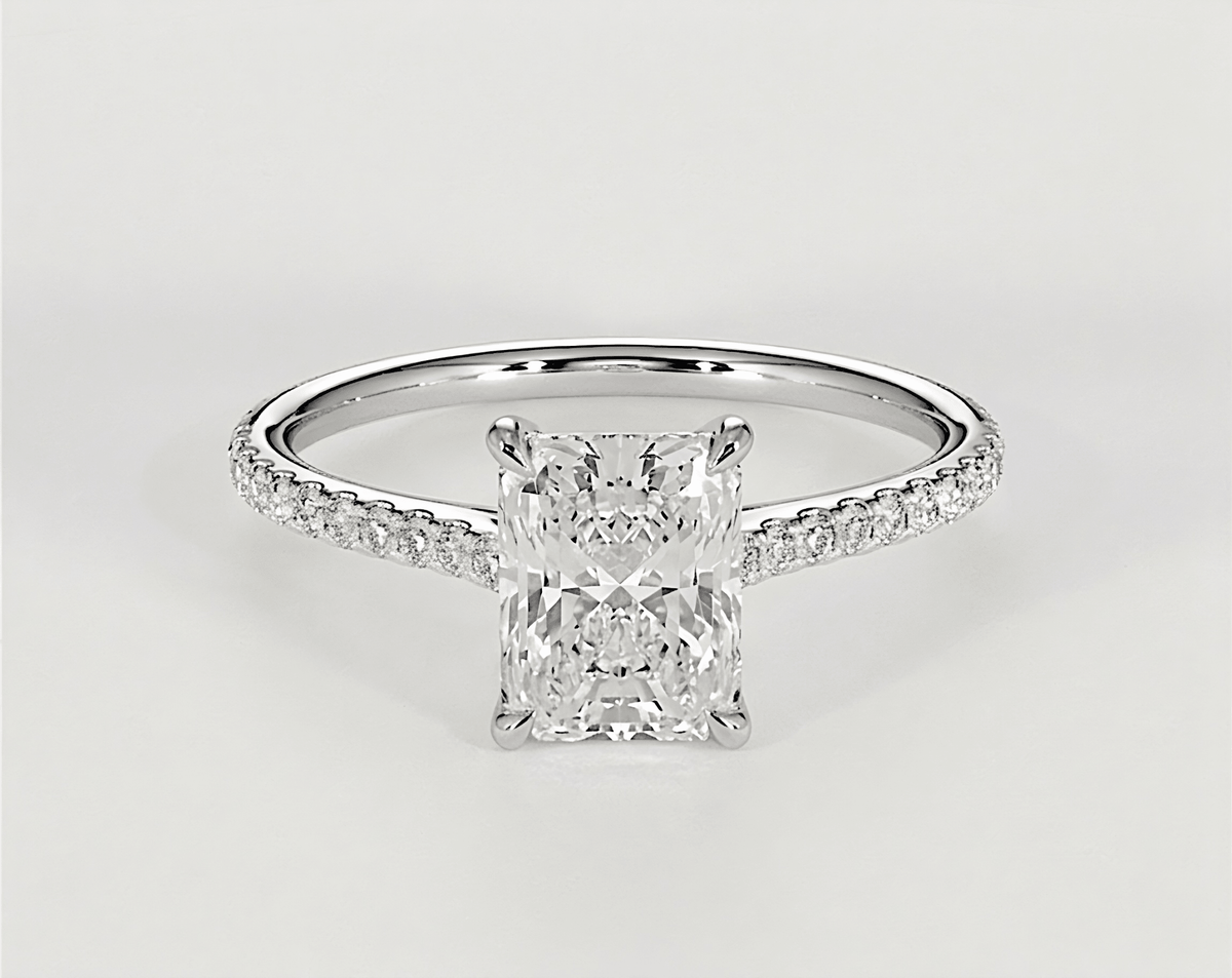 Hazel - Radiant - Engagement Rings - Ramzi & Co.®