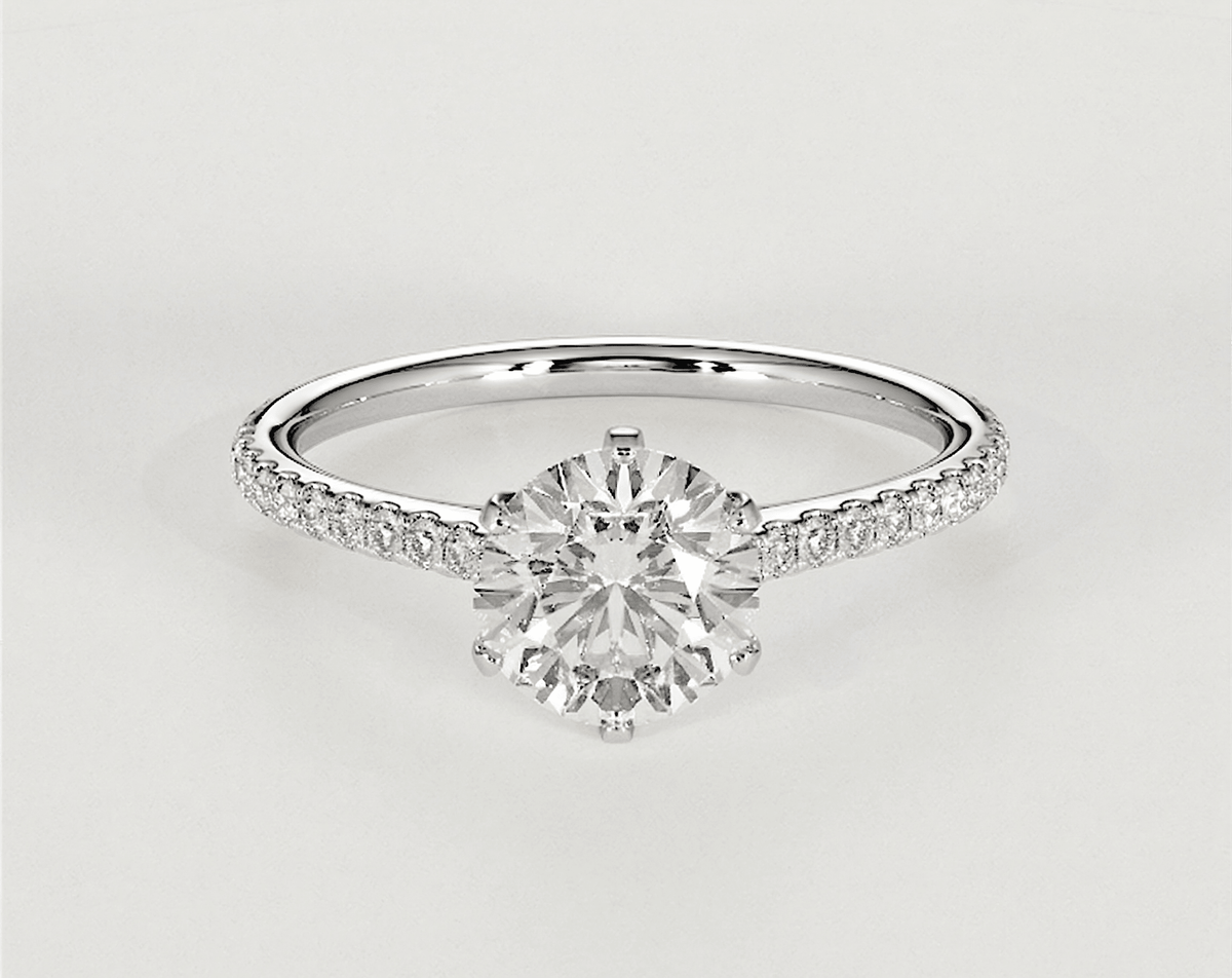 Hazel - Round - Engagement Rings - Ramzi & Co.®