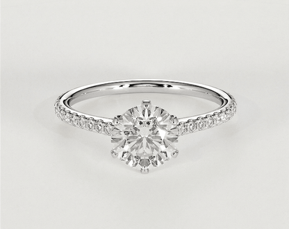 Hazel - Round - Engagement Rings - Ramzi & Co.®