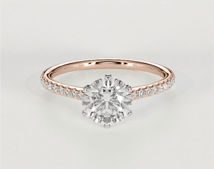 Hazel - Round - Engagement Rings - Ramzi & Co.®