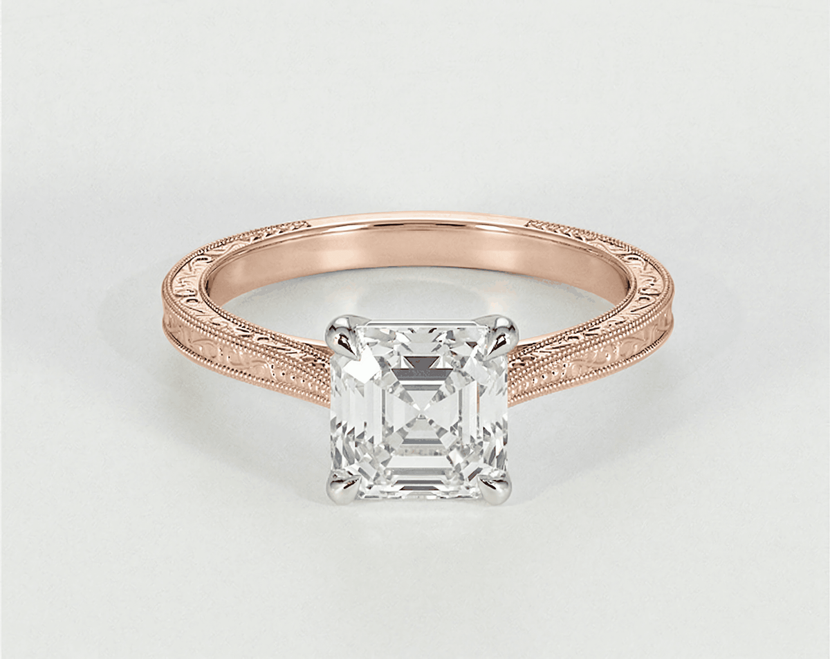 Holly - Asscher - Engagement Rings - Ramzi & Co.®