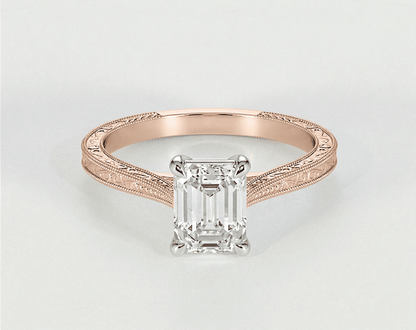 Holly - Emerald - Engagement Rings - Ramzi & Co.®