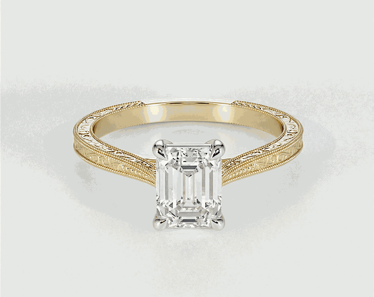 Holly - Emerald - Engagement Rings - Ramzi & Co.®