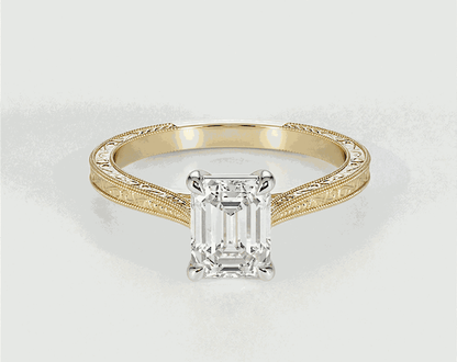 Holly - Emerald - Engagement Rings - Ramzi & Co.®