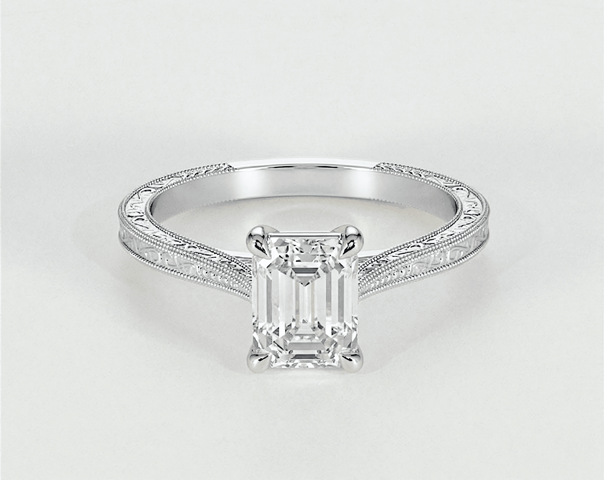 Holly - Emerald - Engagement Rings - Ramzi & Co.®