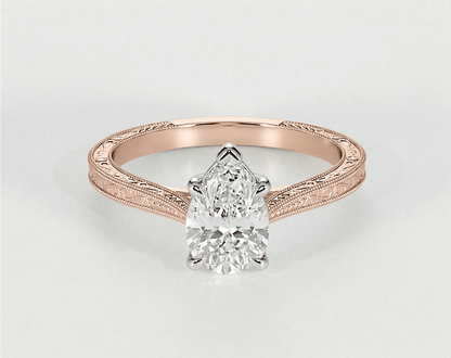 Holly - Pear - Engagement Rings - Ramzi & Co.®