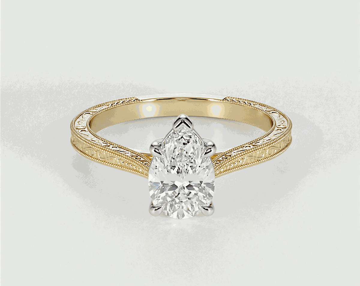 Holly - Pear - Engagement Rings - Ramzi & Co.®