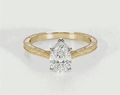 Holly - Pear - Engagement Rings - Ramzi & Co.®