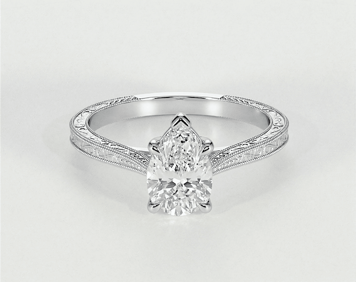 Holly - Pear - Engagement Rings - Ramzi & Co.®