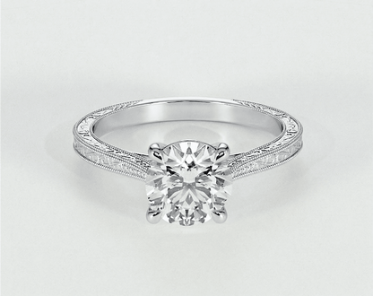 Holly - Round - Engagement Rings - Ramzi & Co.®