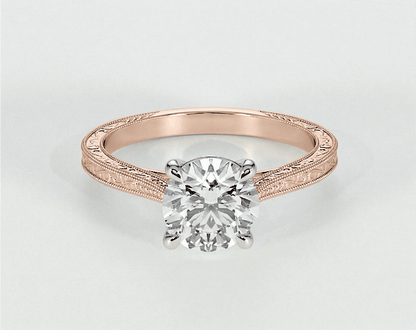 Holly - Round - Engagement Rings - Ramzi & Co.®
