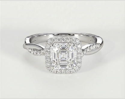 Hope - Asscher - Engagement Rings - Ramzi & Co.®