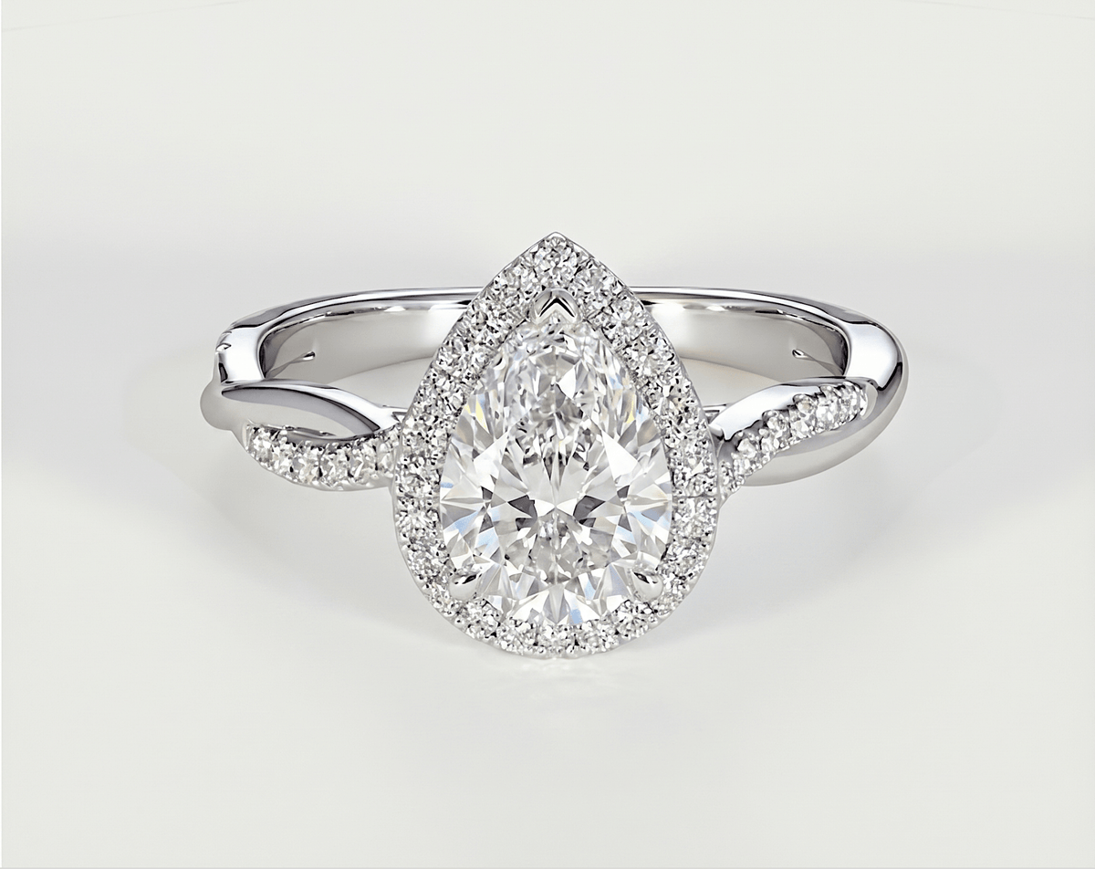 Hope - Pear - Engagement Rings - Ramzi & Co.®