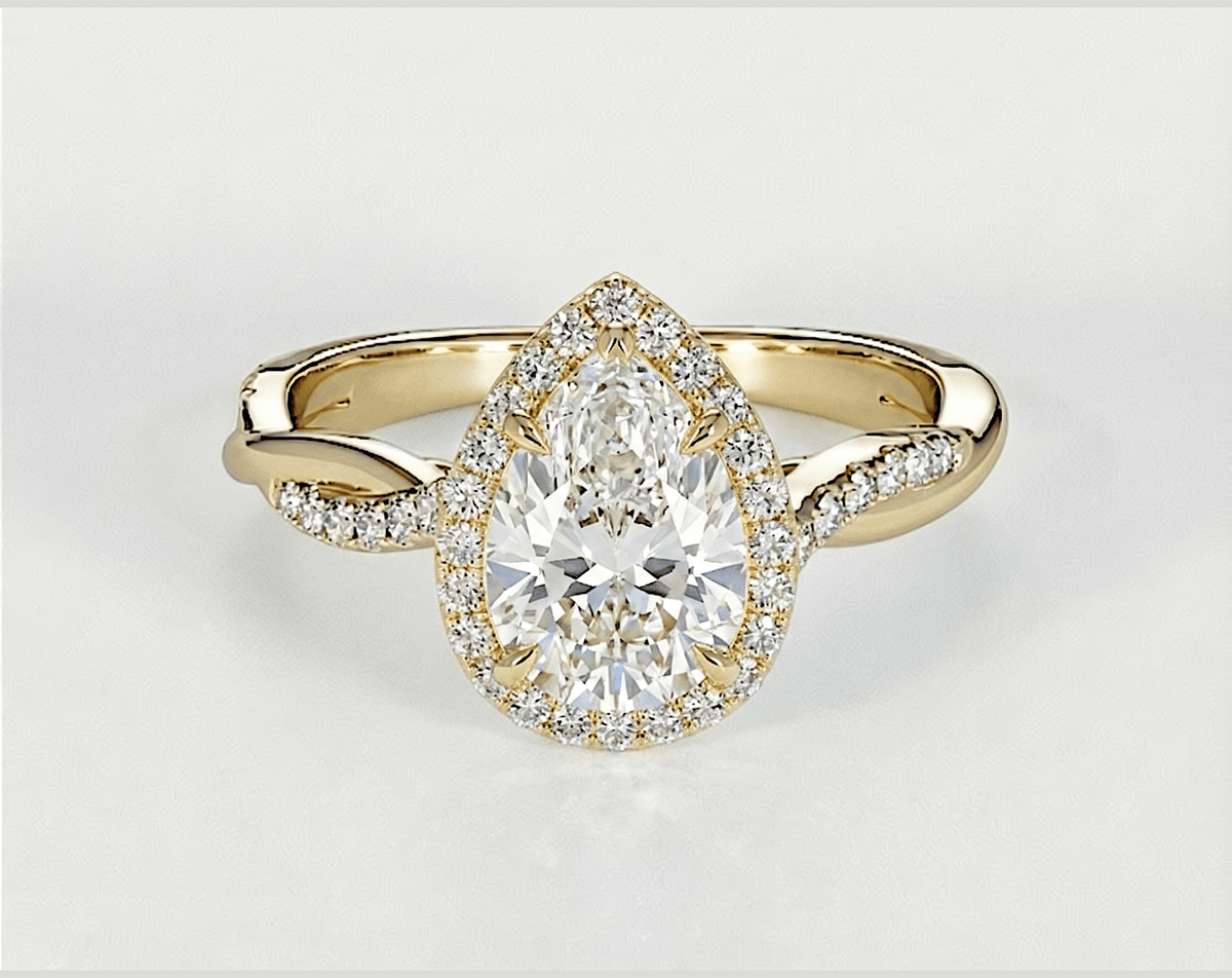 Hope - Pear - Engagement Rings - Ramzi & Co.®