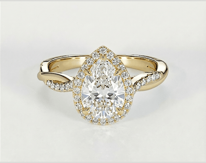 Hope - Pear - Engagement Rings - Ramzi & Co.®