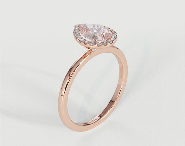 Indira - Morganite Rings - Ramzi & Co.®