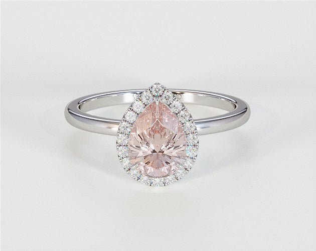 Indira - Morganite Rings - Ramzi & Co.®