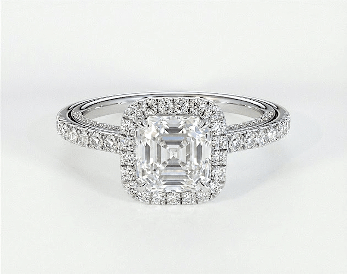 Isabelle - Asscher - Engagement Rings - Ramzi & Co.®