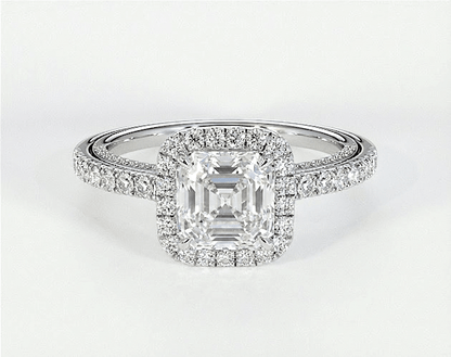 Isabelle - Asscher - Engagement Rings - Ramzi & Co.®