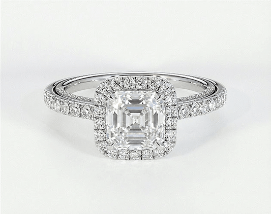 Isabelle - Asscher - Engagement Rings - Ramzi & Co.®